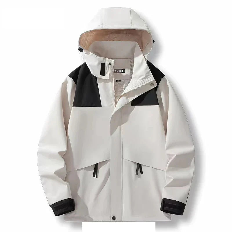 SturmHüter - Wasserdichte Outdoor-Wanderjacke für Männer - Robuste Schutzhülle gegen Regen