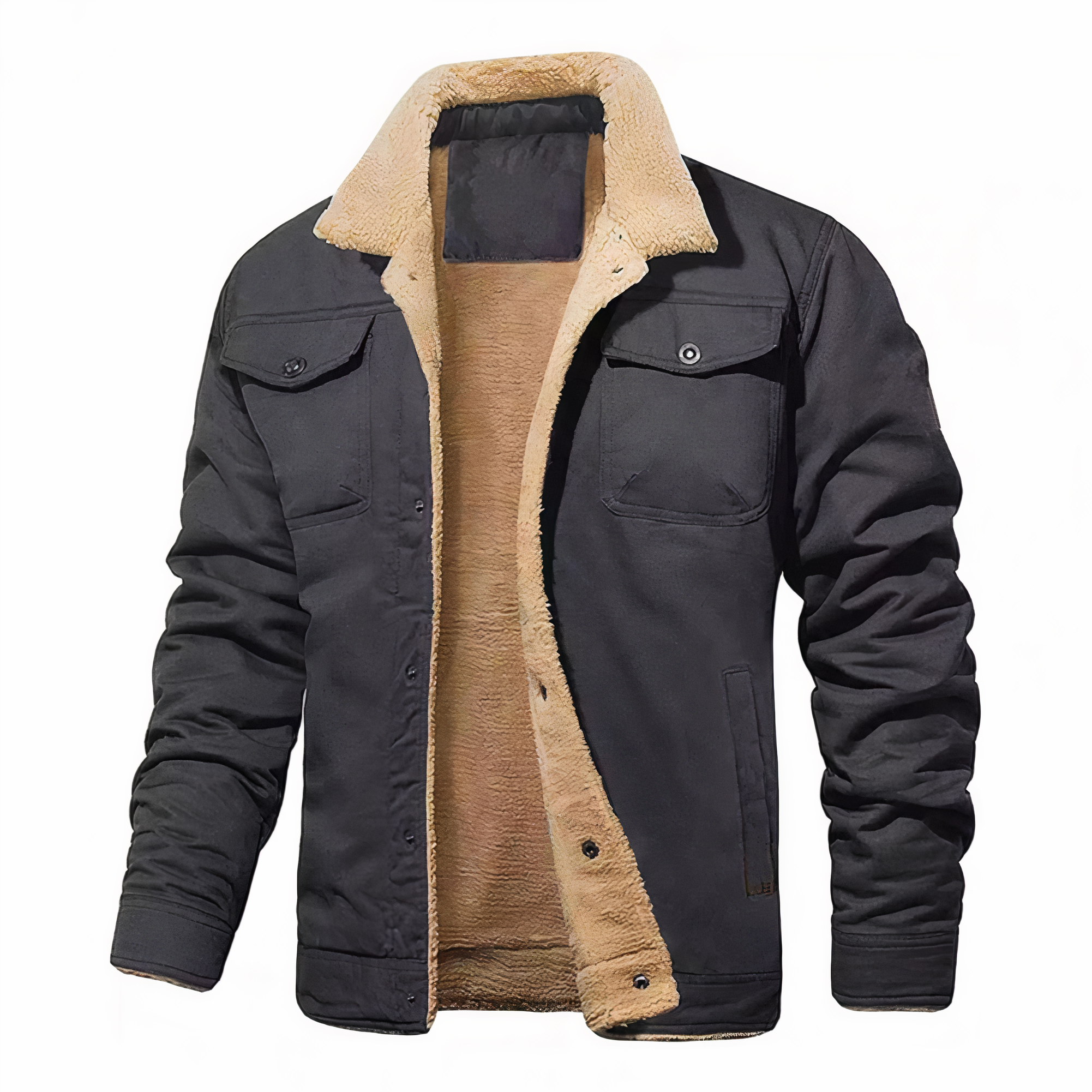 Nordlicht-Winterjacke - Elegant, Warm und Zeitlos. Ideal für kalte Tage, mit hochwertigem Material für optimalen Komfort und Schutz. Einzigartiges Design, das Stil und Funktion vereint