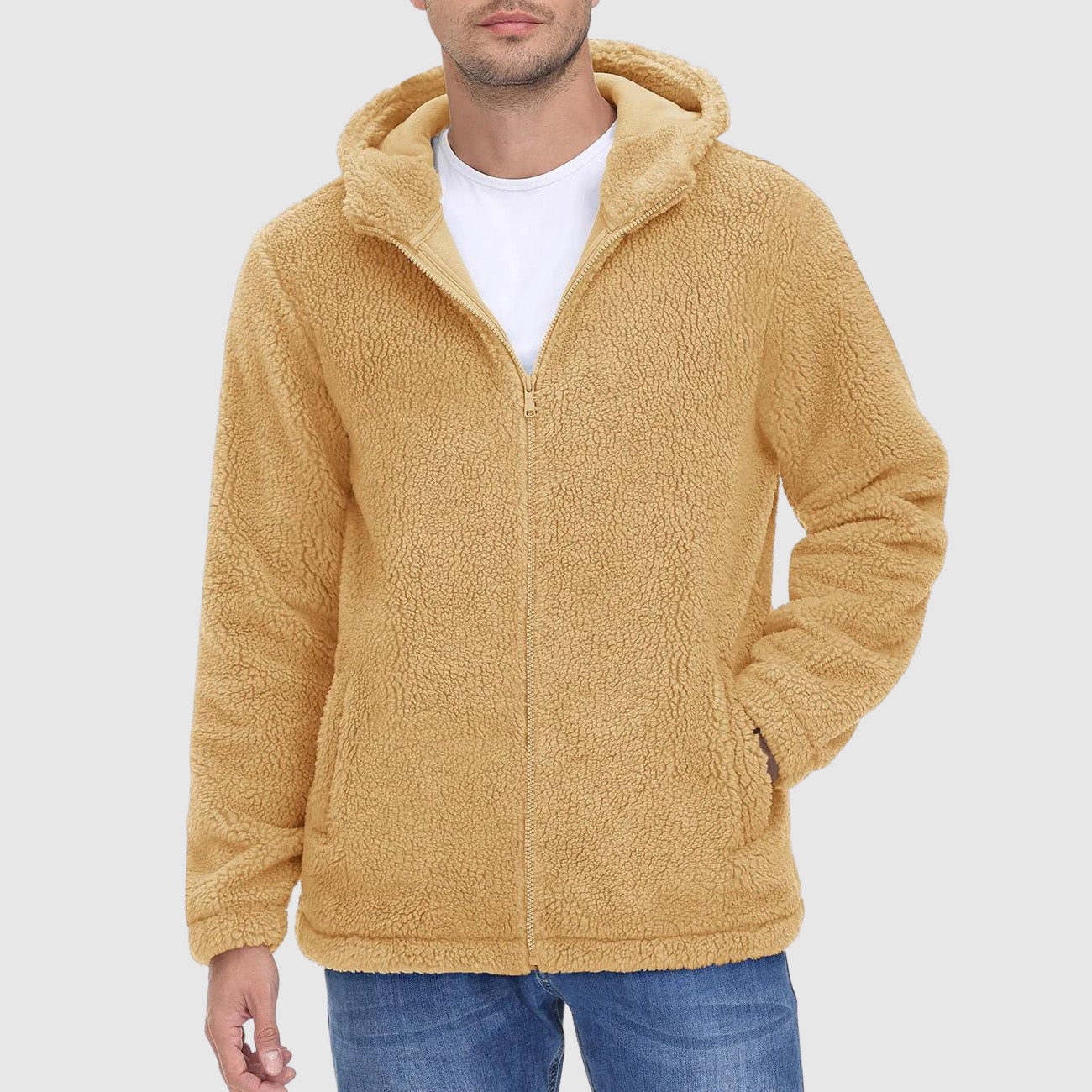Sherpa - Jacke mit Kapuze