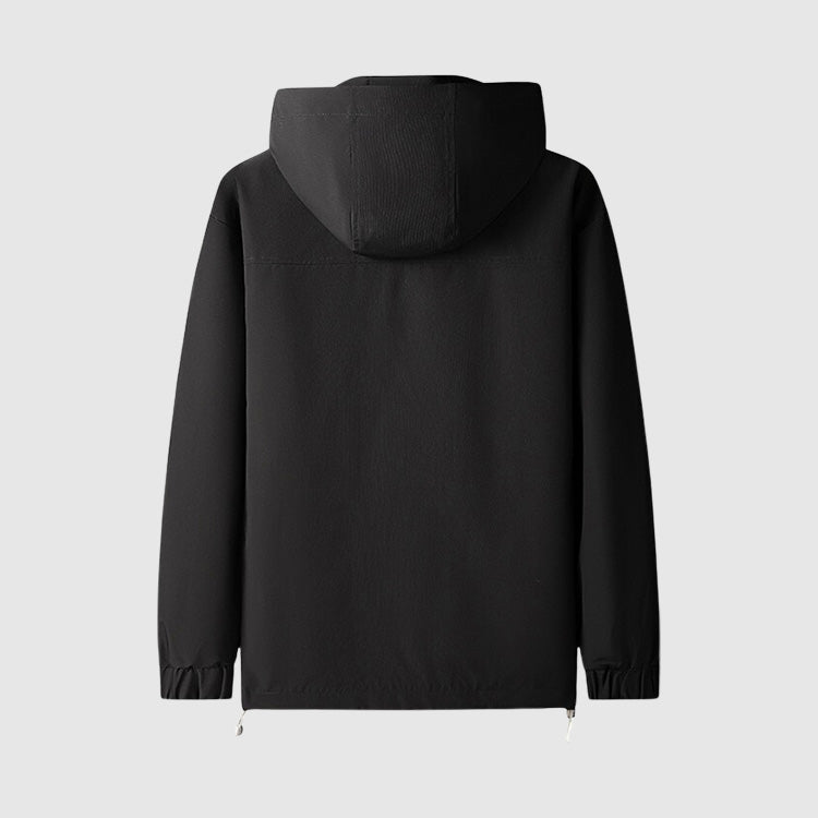 UrbanExplorer – Winddichte Kapuzenjacke mit Reißverschlusstaschen