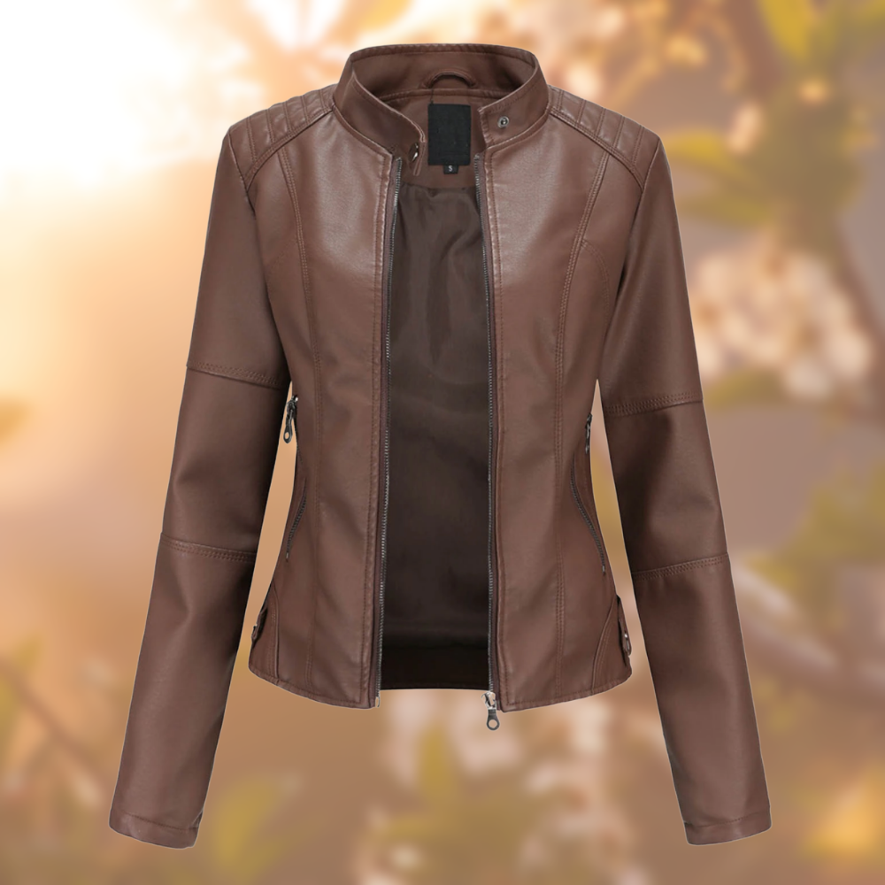 LederStil – Stylische und einzigartige Damenlederjacke