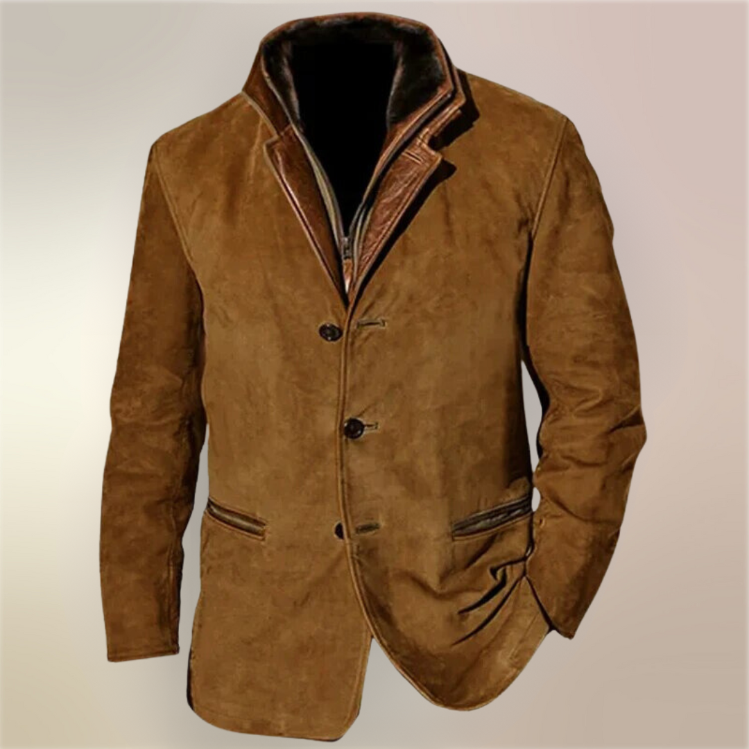 Elegante Vintage-Jacke für Herren - Modell Collin