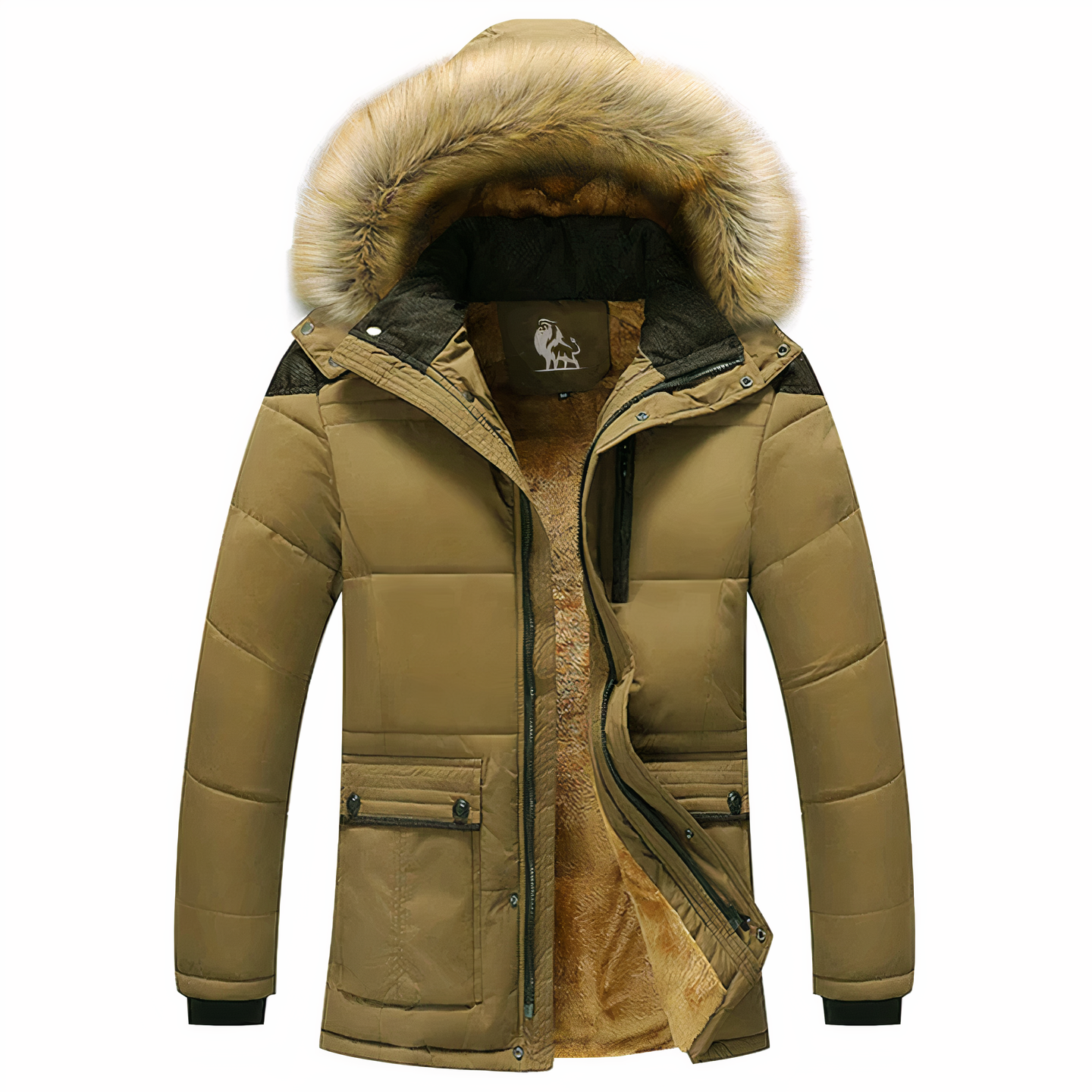 WaldHüter - Klassischer Parka mit abnehmbarer Kapuze