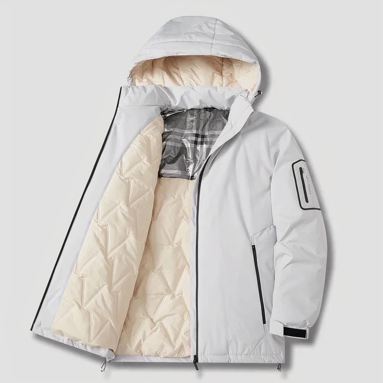 Nordlicht-Kuschelpaar - Der luxuriöse Parka für frostige Tage
