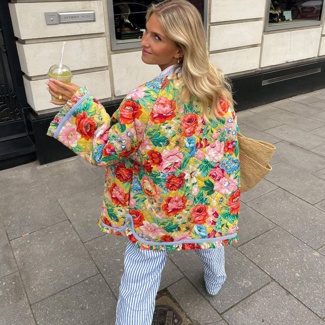 Faya - Bequeme und stilvolle bunte Jacke für Damen