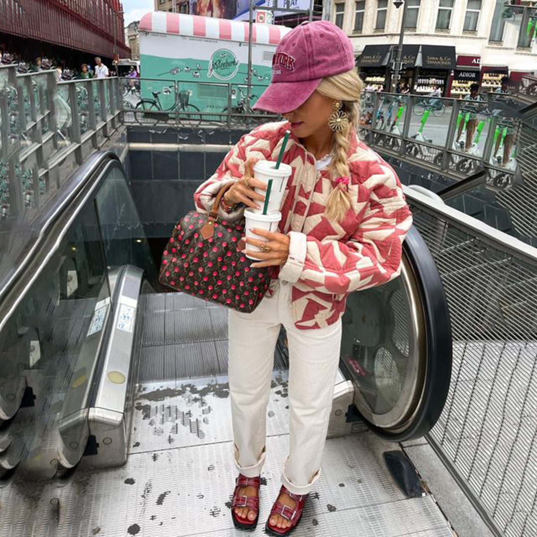 Faya - Bequeme und stilvolle bunte Jacke für Damen