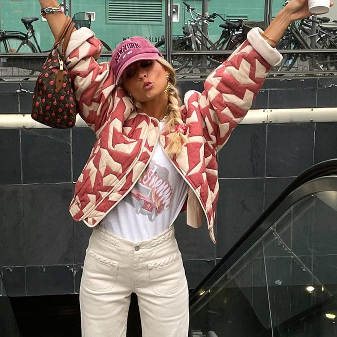 Faya - Bequeme und stilvolle bunte Jacke für Damen