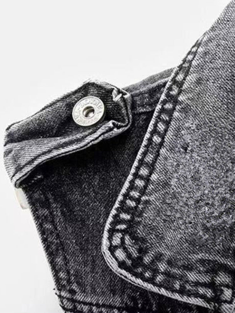 DenimChic – Damen-Denim-Weste