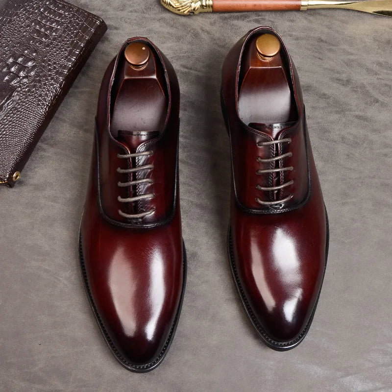 Niklas | Oxford-Schuhe aus echtem Leder
