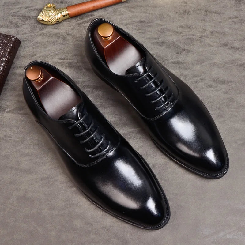 Niklas | Oxford-Schuhe aus echtem Leder