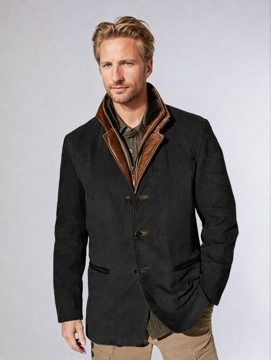 Elegante Vintage-Jacke für Herren - Modell Collin