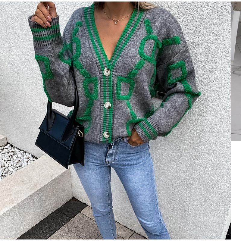 Mina - Damen Strickjacke