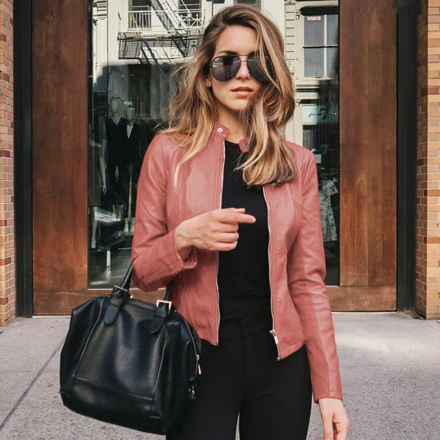 Lana – Stilvolle und bequeme lederjacke