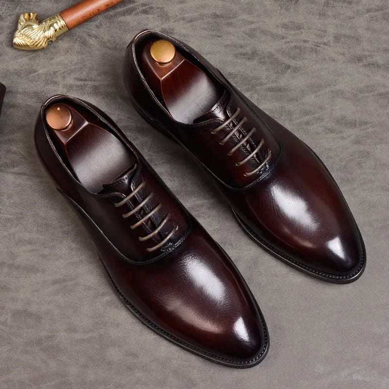 Niklas | Oxford-Schuhe aus echtem Leder