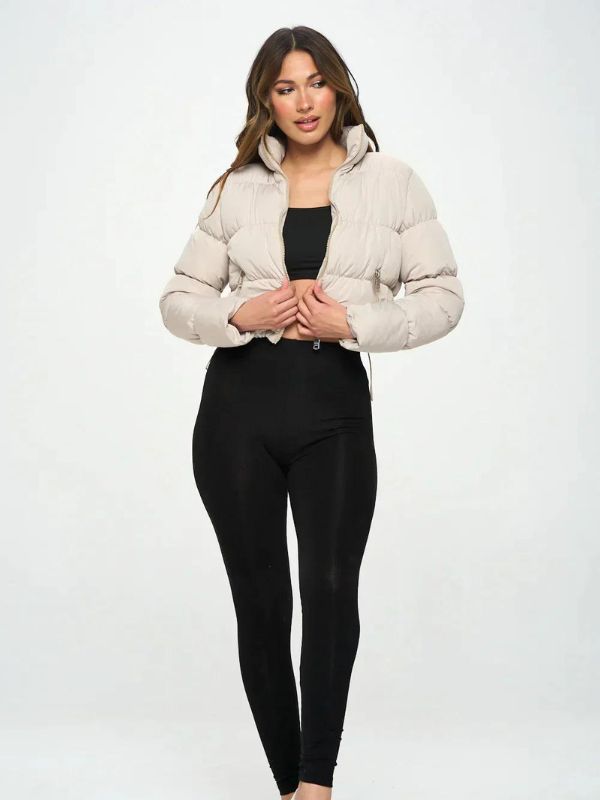 ModischWinter – Modische Winterpufferjacke für Damen
