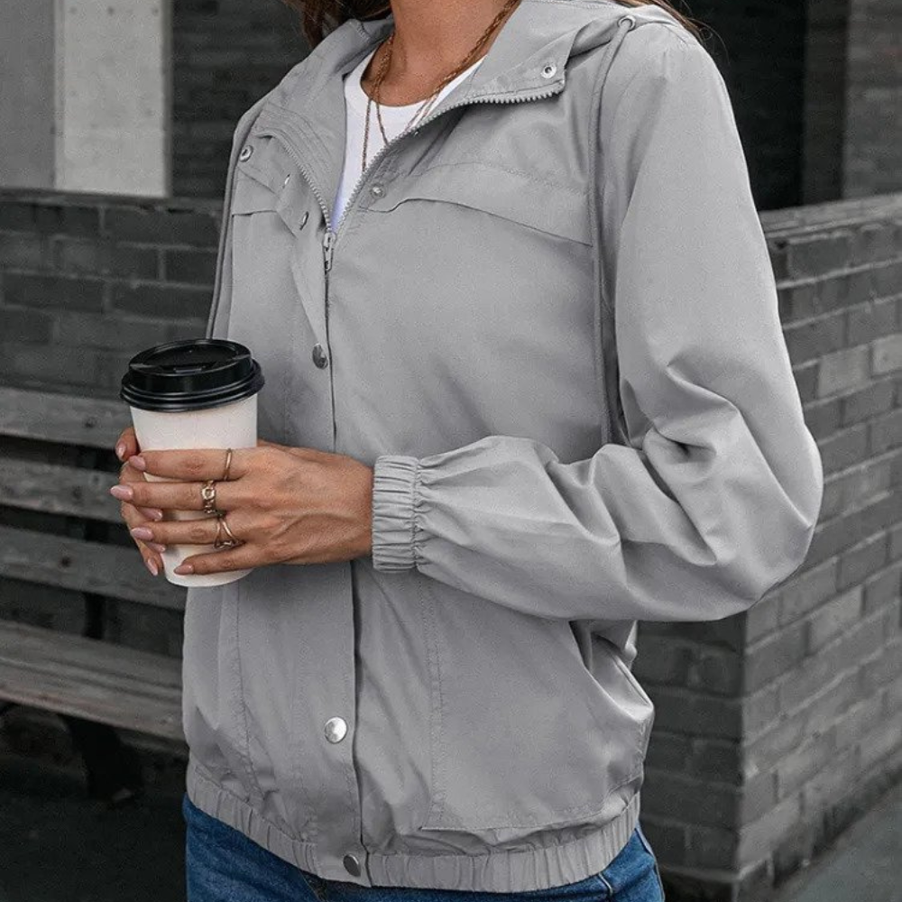 WindSchutz – Damen Windbreaker Outdoor Jacke