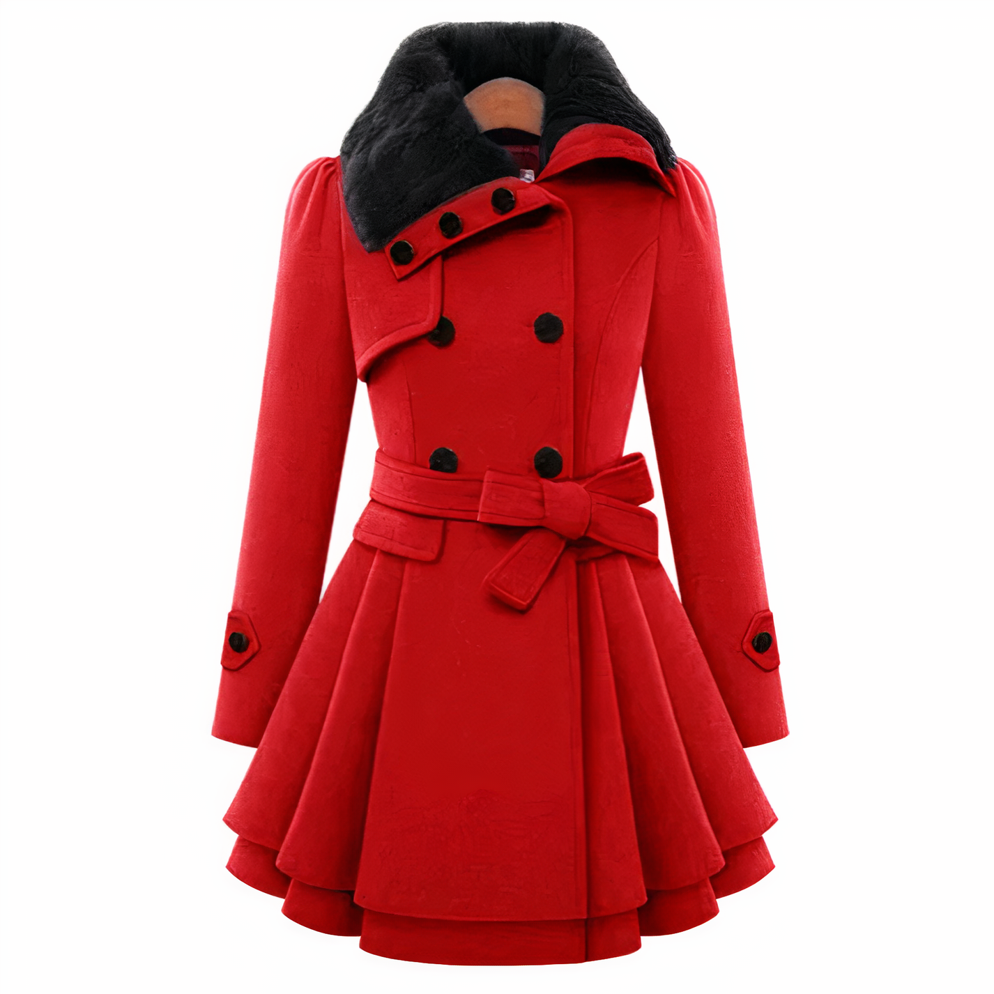 KamariStil - Eleganter Zweireihiger Trenchcoat für Damen