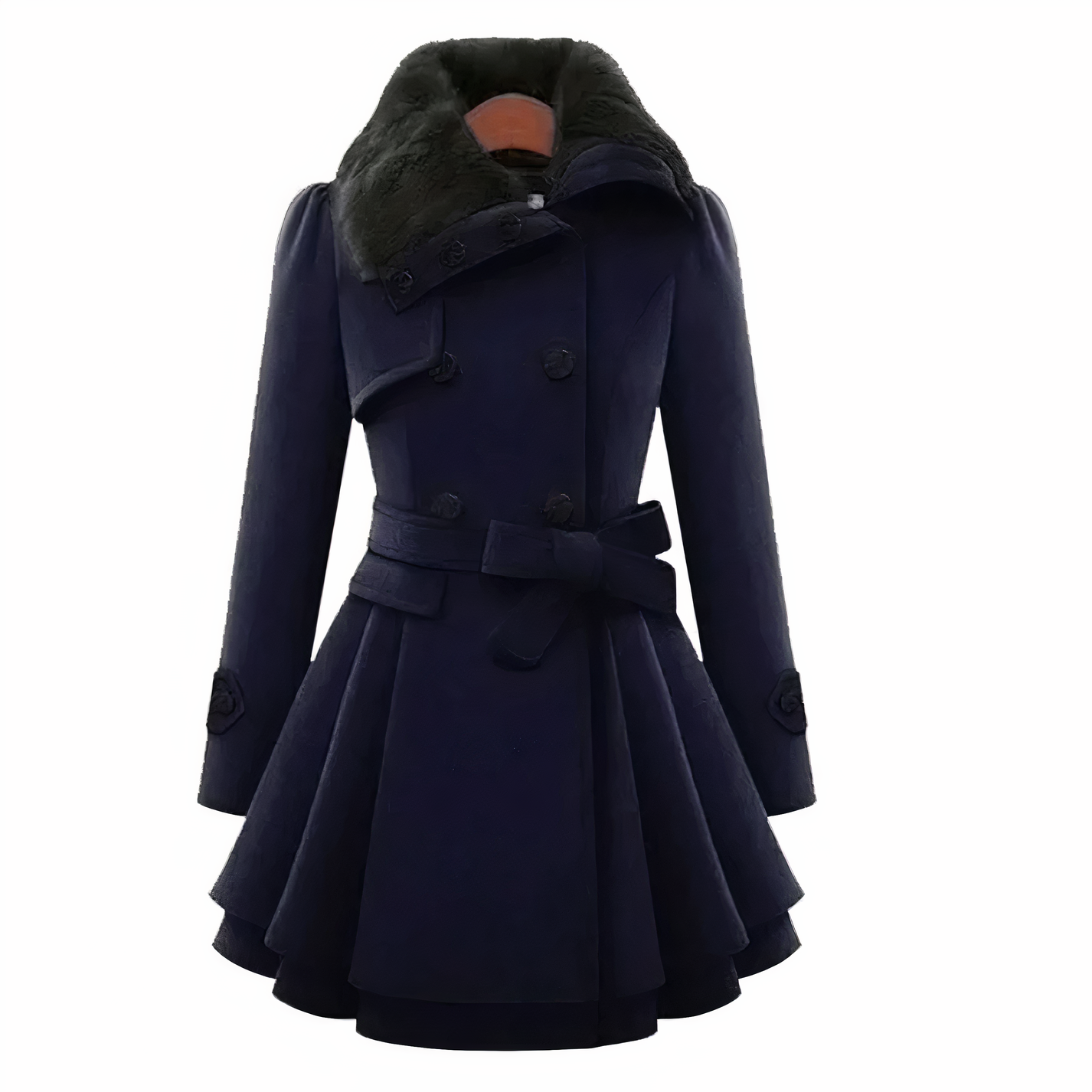 KamariStil - Eleganter Zweireihiger Trenchcoat für Damen