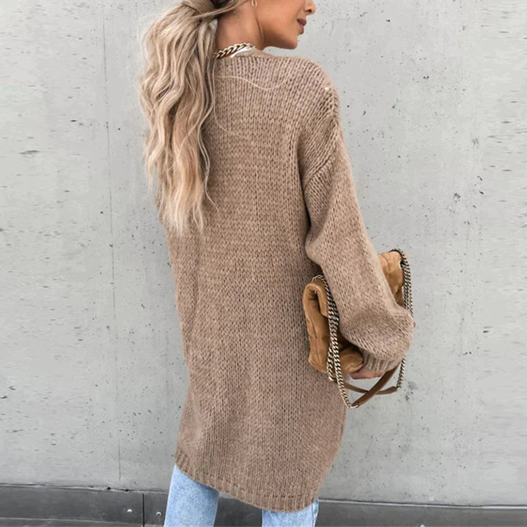 Revi - Klassische Strickjacke für Frauen