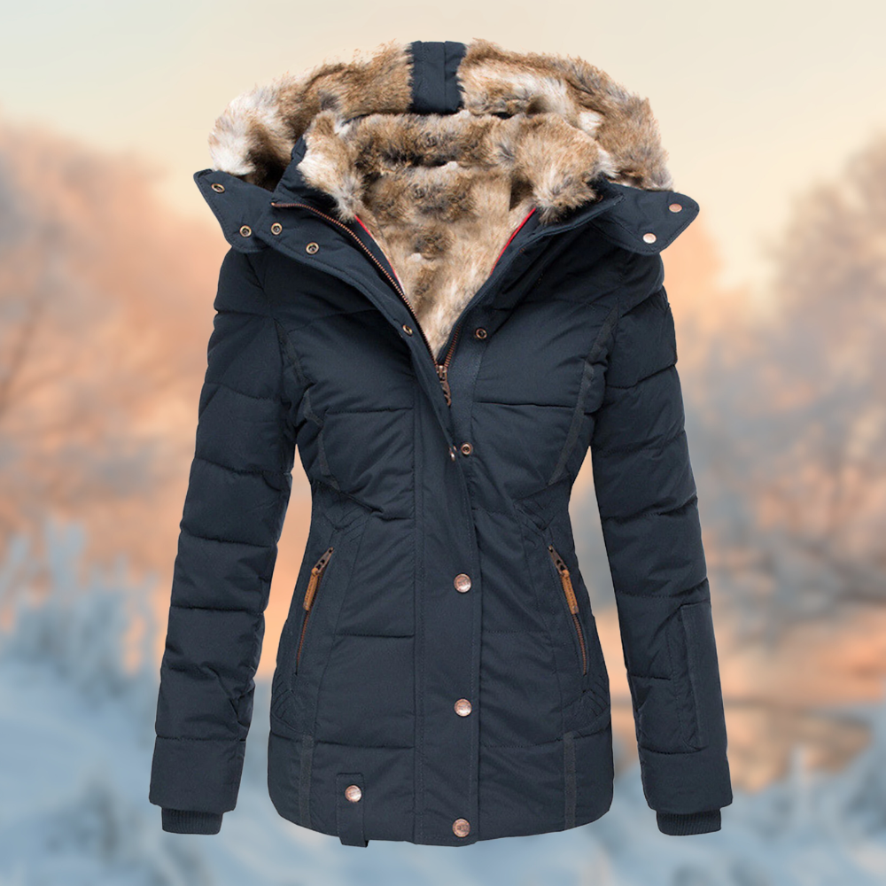 CozyCore – Gepolsterte Jacke mit warmem Plüschfutter für kalte Tage