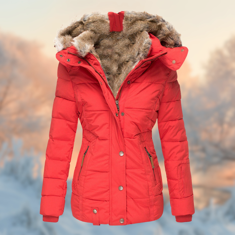 CozyCore – Gepolsterte Jacke mit warmem Plüschfutter für kalte Tage