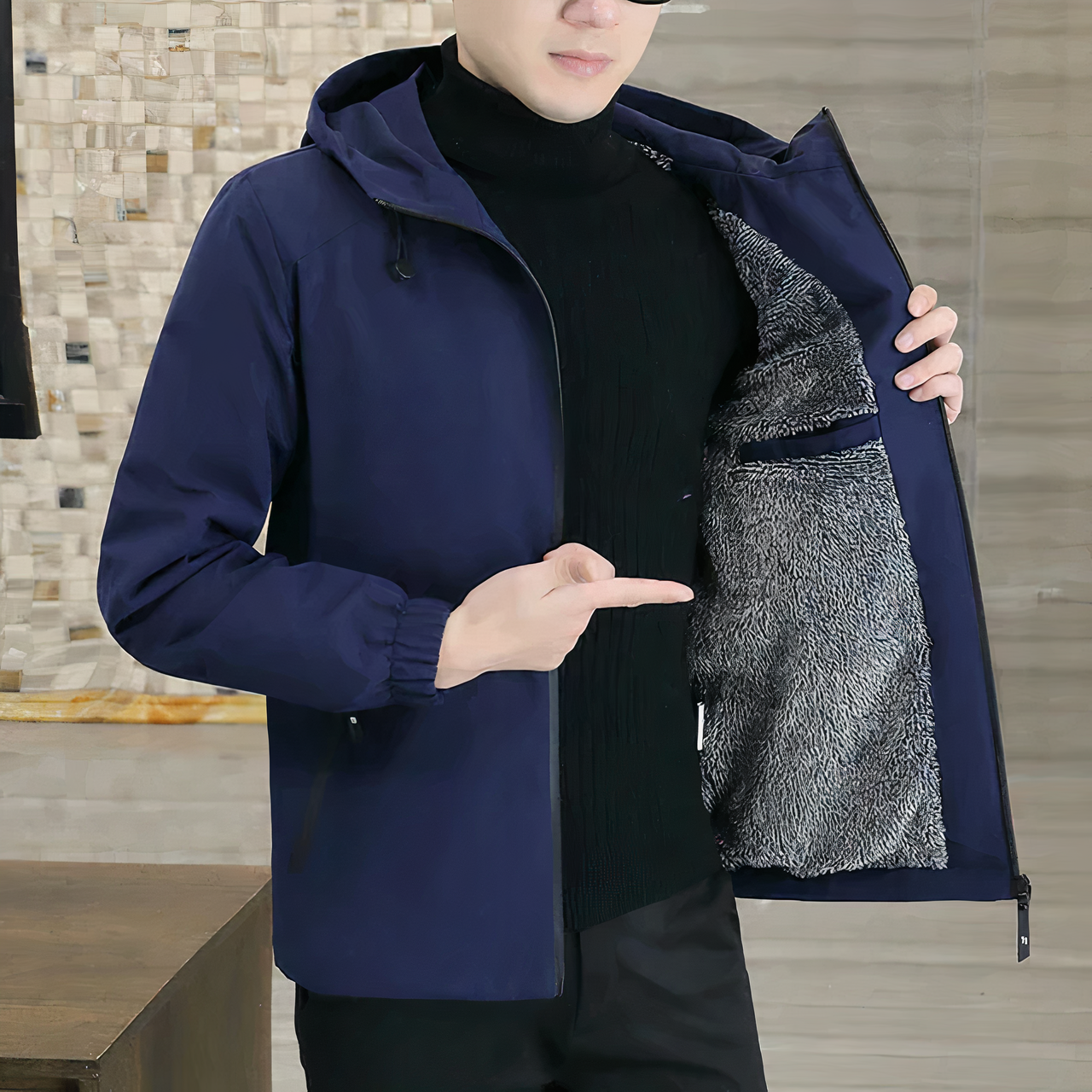 StahlHüter - Robuste Techwear-Jacke für Herren