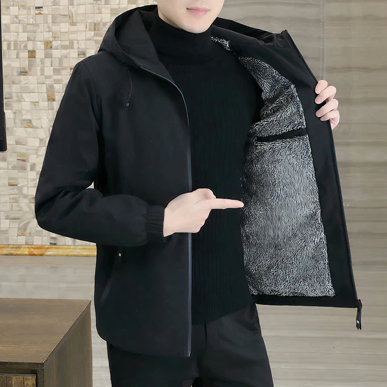 StahlHüter - Robuste Techwear-Jacke für Herren