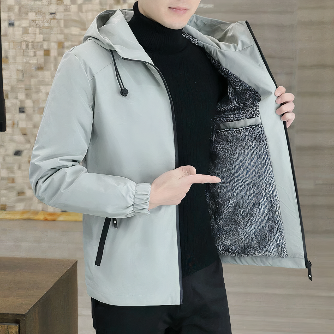 StahlHüter - Robuste Techwear-Jacke für Herren