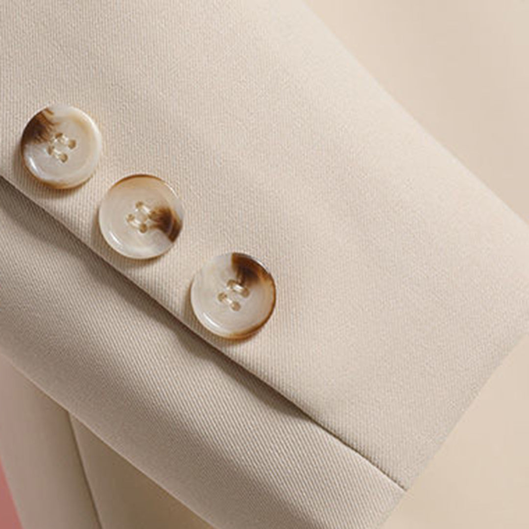 Eleganter langer Blazer mit Gürtel für Damen LISA