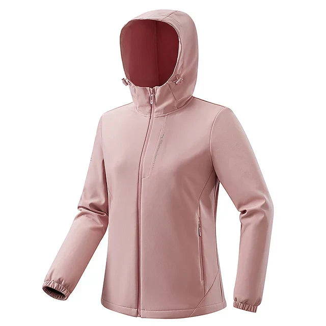 Vicky - Ultra-bequemes, winddichtes und wasserdichtes Softshell-Fleece-Jacke für elegante Frauen