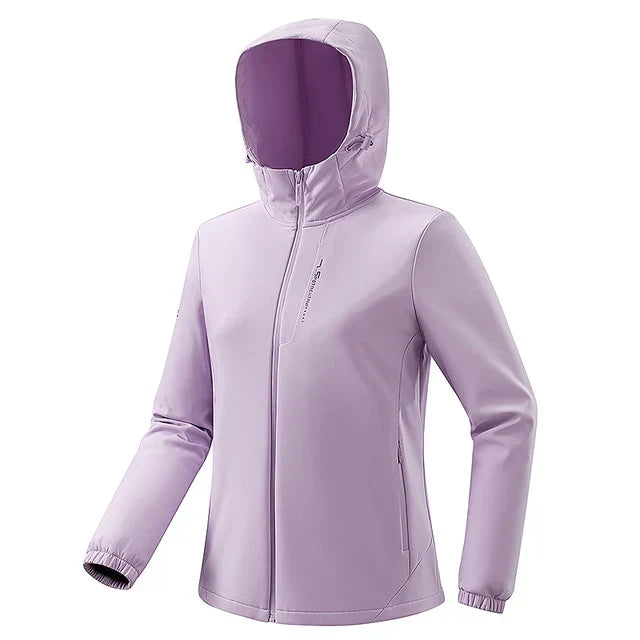 Vicky - Ultra-bequemes, winddichtes und wasserdichtes Softshell-Fleece-Jacke für elegante Frauen