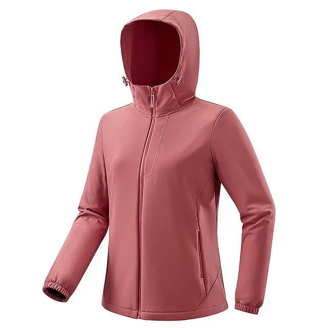 Vicky - Ultra-bequemes, winddichtes und wasserdichtes Softshell-Fleece-Jacke für elegante Frauen