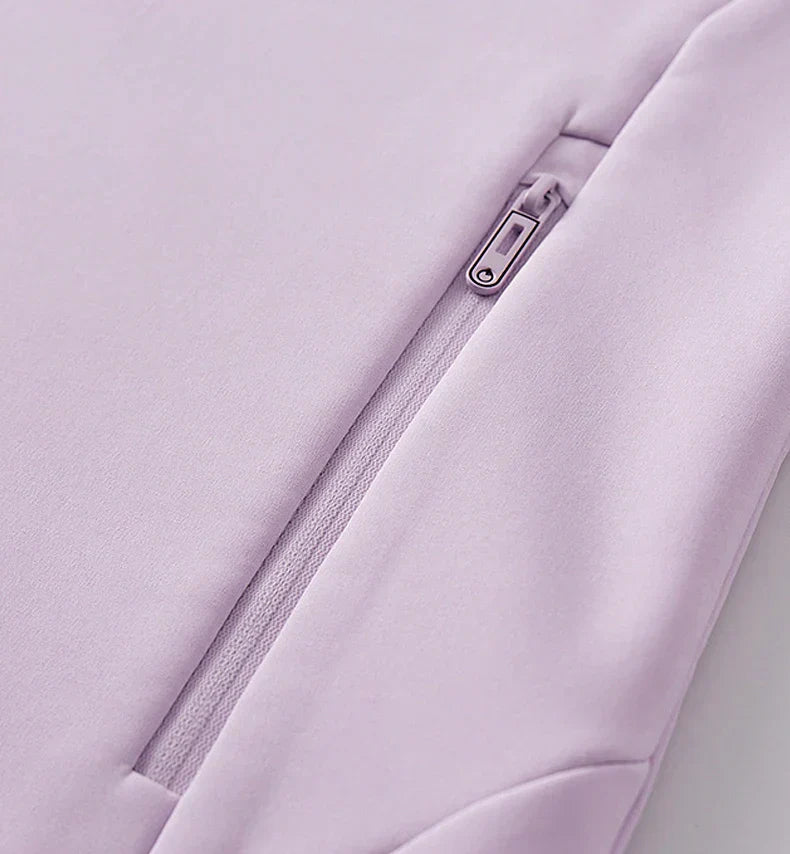 Vicky - Ultra-bequemes, winddichtes und wasserdichtes Softshell-Fleece-Jacke für elegante Frauen