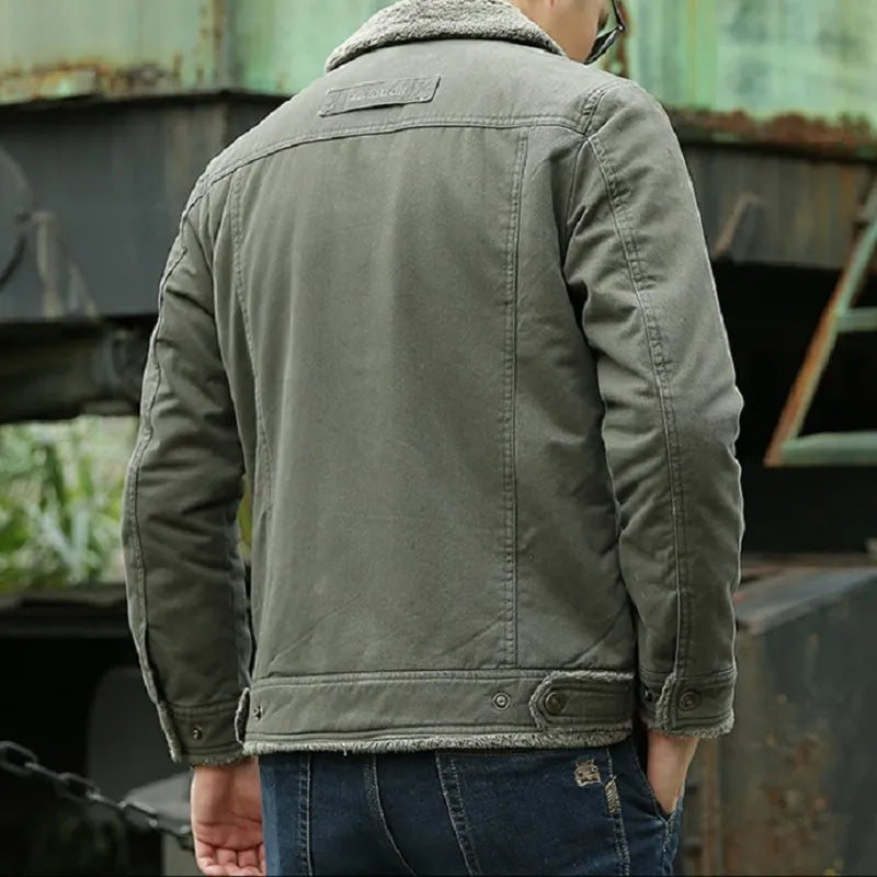 StilKragen – Stylische Jacke für Männer mit Fleecekragen