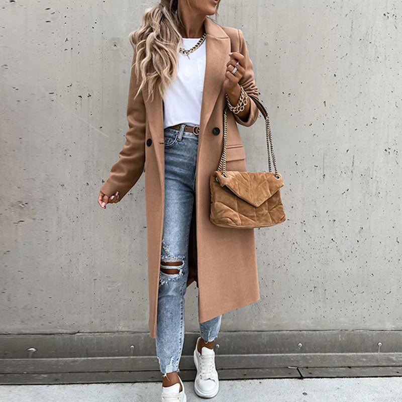 StilFlair - Eleganter Trenchcoat für Anspruchsvolle