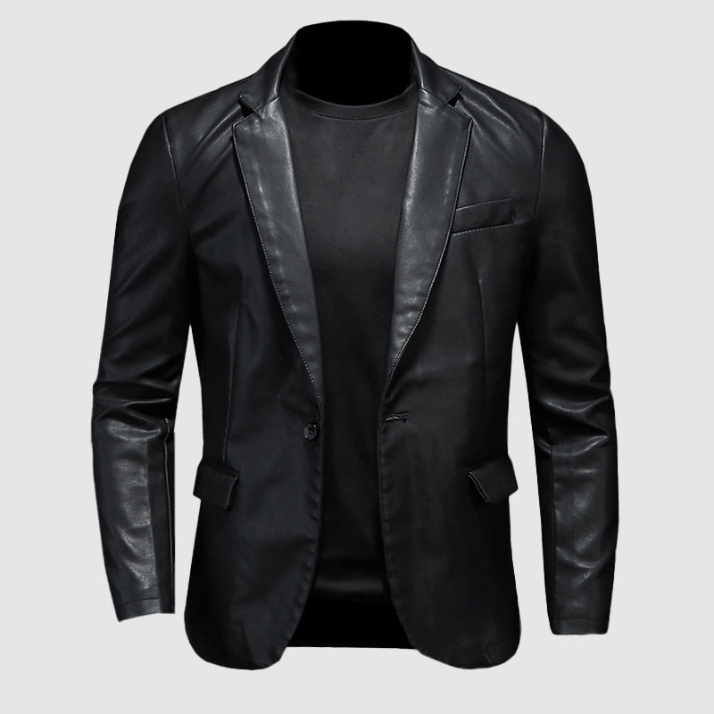 LederLux – Elegante Lederjacke mit edlem Design