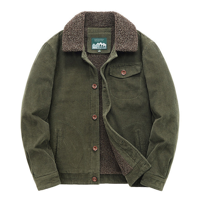 Ultrasoft Teddy-Jacke mit elegantem Kragen für Herren