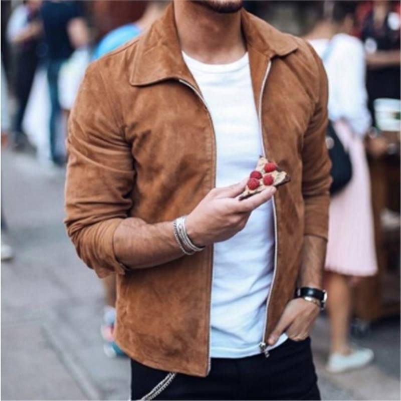 Elegante Herren Zip-Jacke