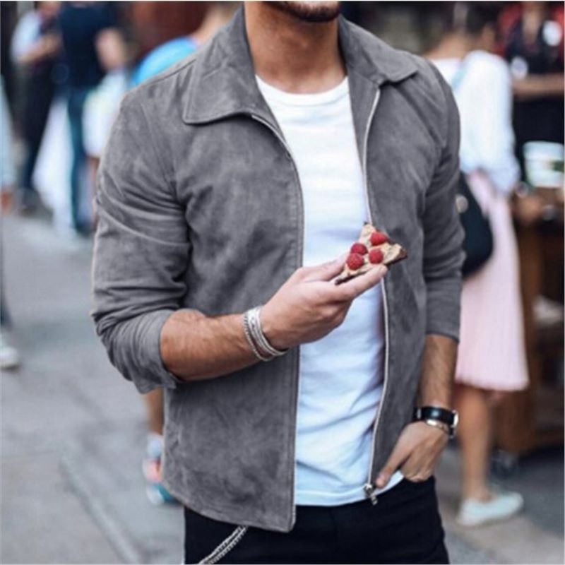 Elegante Herren Zip-Jacke