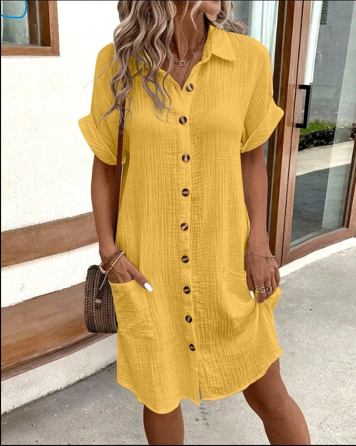 Rita | Bequemes Poloshirt-Kleid