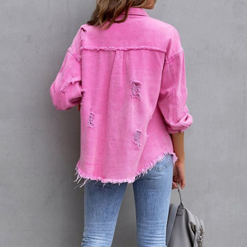 DenimEleganz – Klassische Denim-Jacke mit modernem Touch