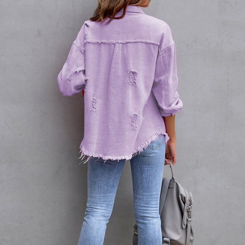 DenimEleganz – Klassische Denim-Jacke mit modernem Touch