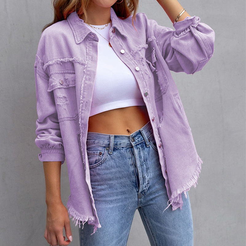DenimEleganz – Klassische Denim-Jacke mit modernem Touch