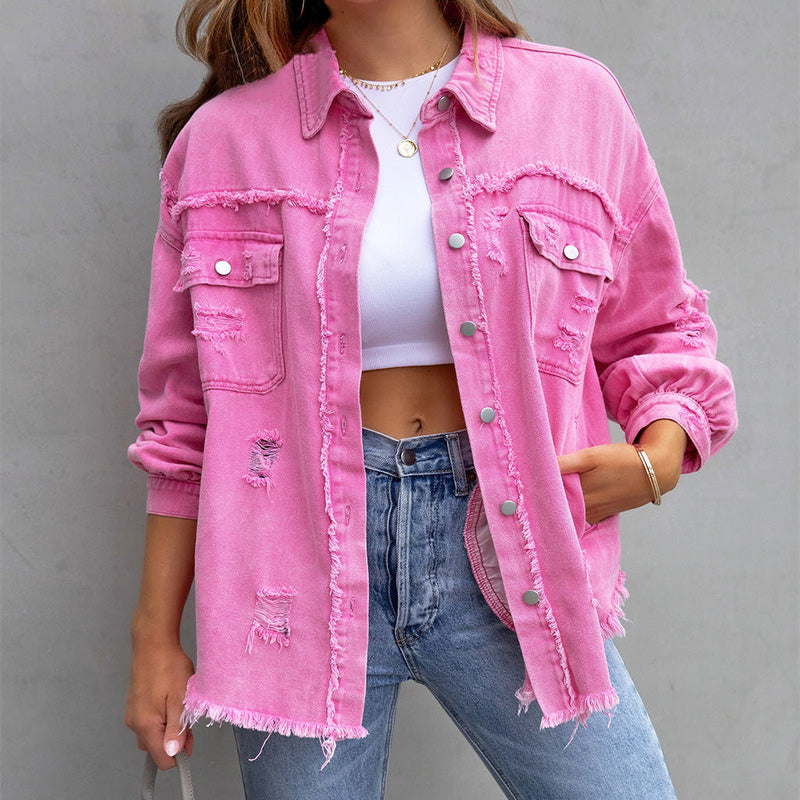 DenimEleganz – Klassische Denim-Jacke mit modernem Touch