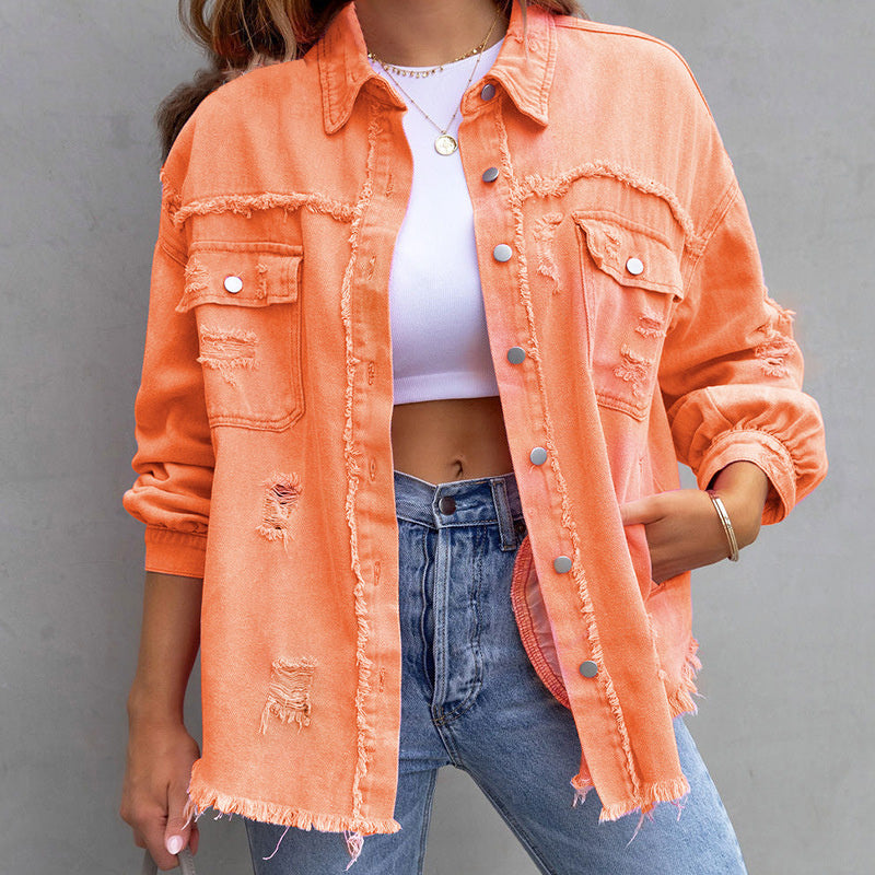 DenimEleganz – Klassische Denim-Jacke mit modernem Touch