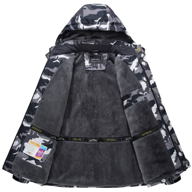WinterSchutz – Warme, wasserdichte Winterjacke für Männer