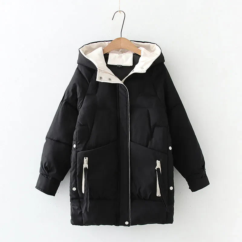 Winterzauber - Stilvolle Parka mit Kapuze für kalte Tage
