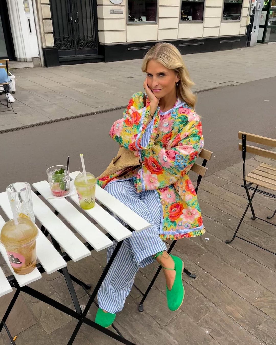 FarbWechsel – Bunte Übergangsjacke