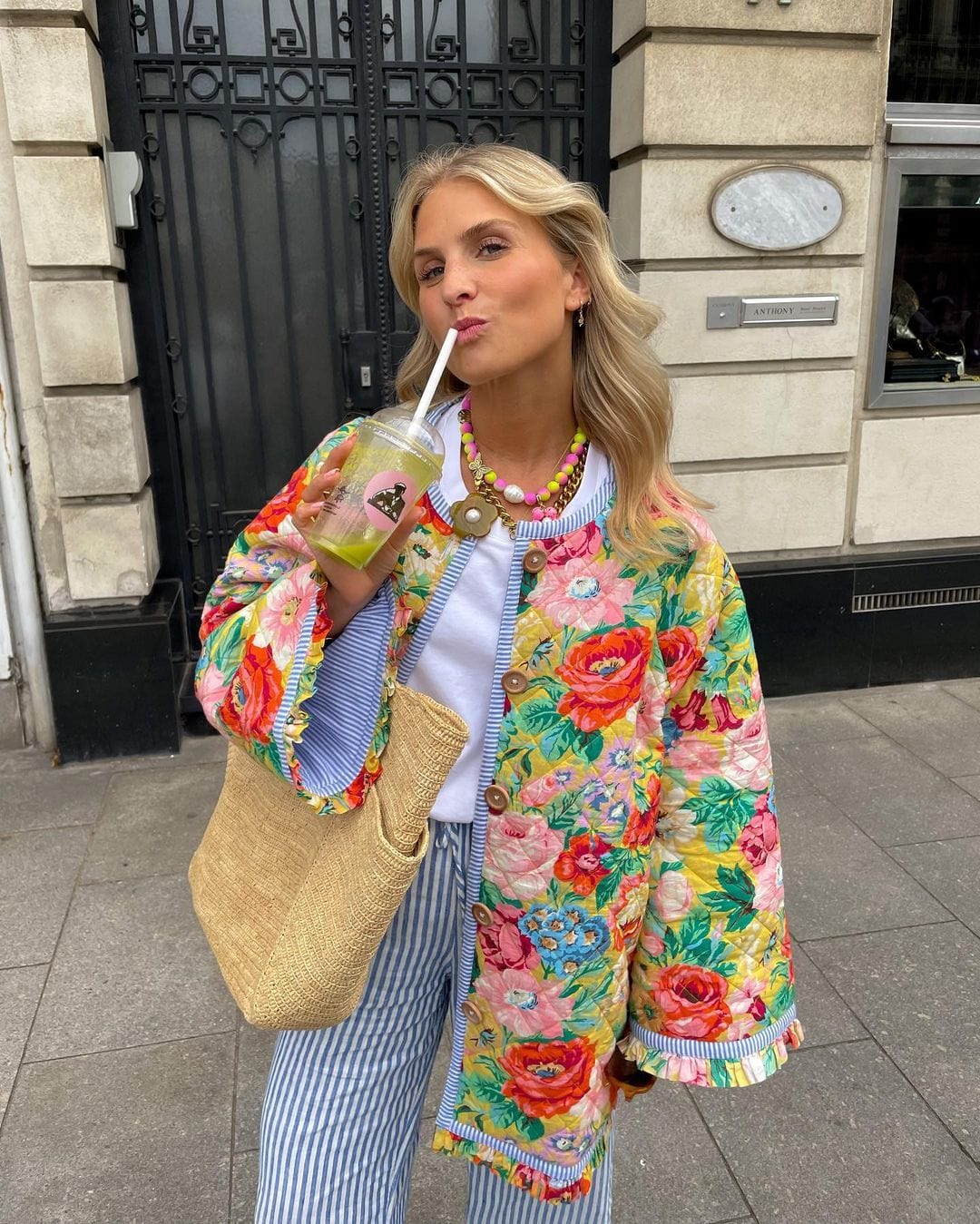 FarbWechsel – Bunte Übergangsjacke