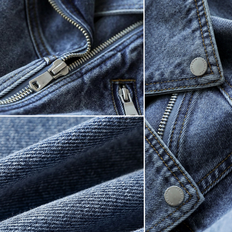 DenimZeit – Vintage-Denim-Jacke für Damen mit Retro-Charme